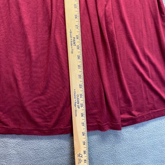 Suzanne Betro Shirt Top Women Size XL 3/4 Sleeve Relaxed,Pleated Front,Soft - Picture 5 of 12